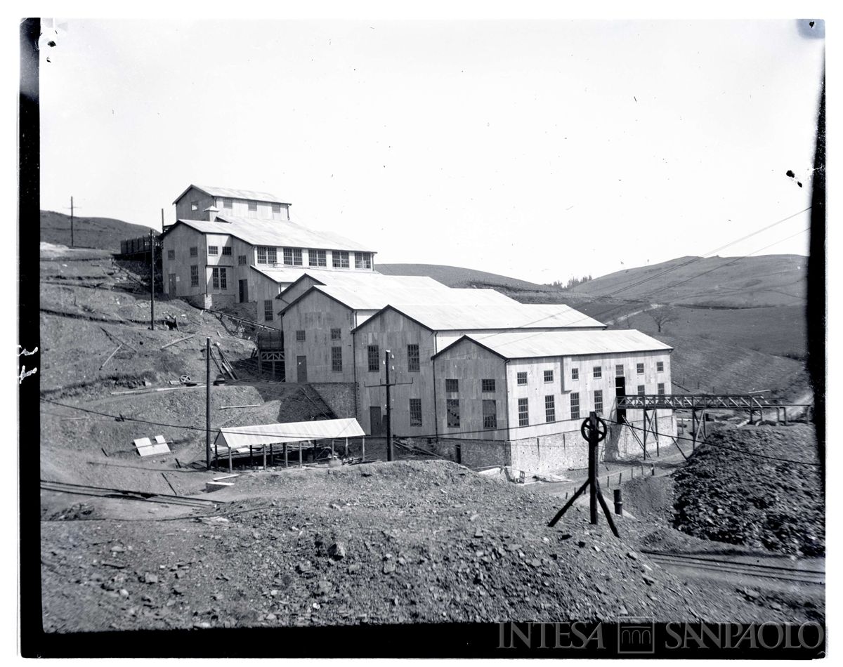 Miniera di Frongoch: impianto, 1898-1901 (Bernardino Nogara)