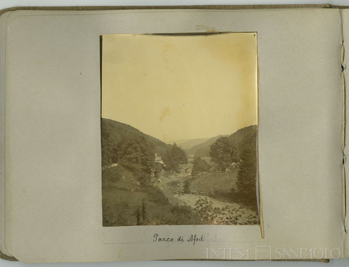 Album del Galles: parco di Afod, 1899 (fotografo sconosciuto)