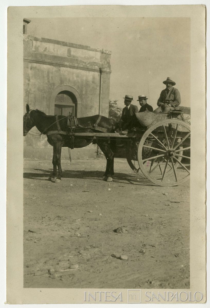 Bernardino Nogara in Sicilia presso le miniere dei Florio, 25 luglio 1917 - 29 luglio 1917 (fotografo sconosciuto)