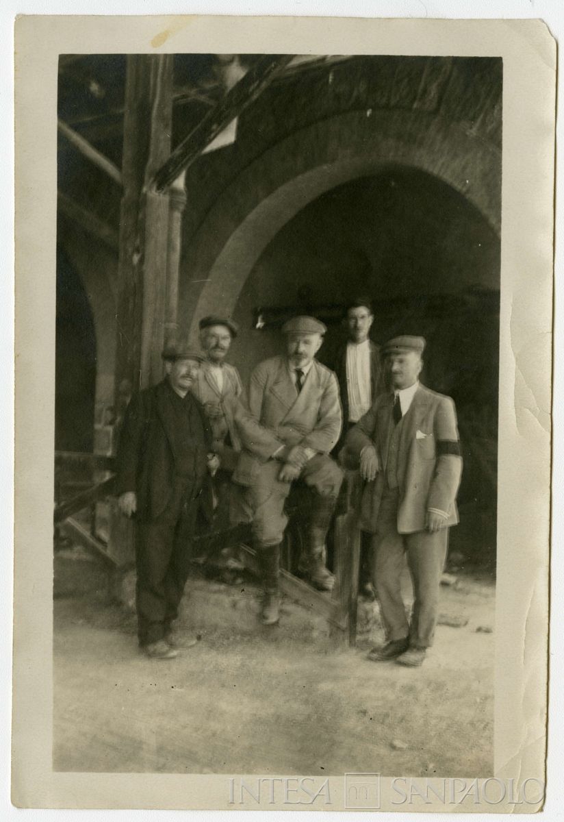 Bernardino Nogara in Sicilia presso le miniere dei Florio, 25 luglio 1917 - 29 luglio 1917 (fotografo sconosciuto)