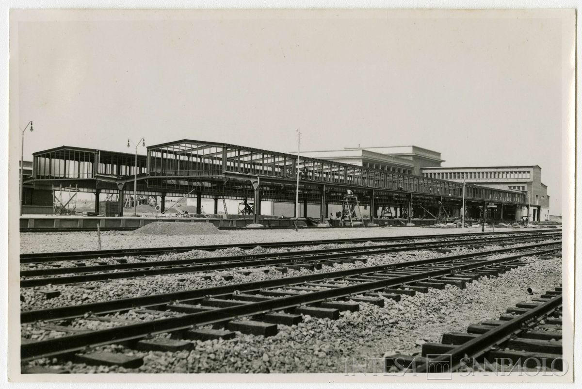 Ferrovia trans-iraniana: linea nord Bender Chah-Téhéran e linea sud Bender Chahpuor-Téhéran, metà anni 1920 (fotografo sconosciuto)