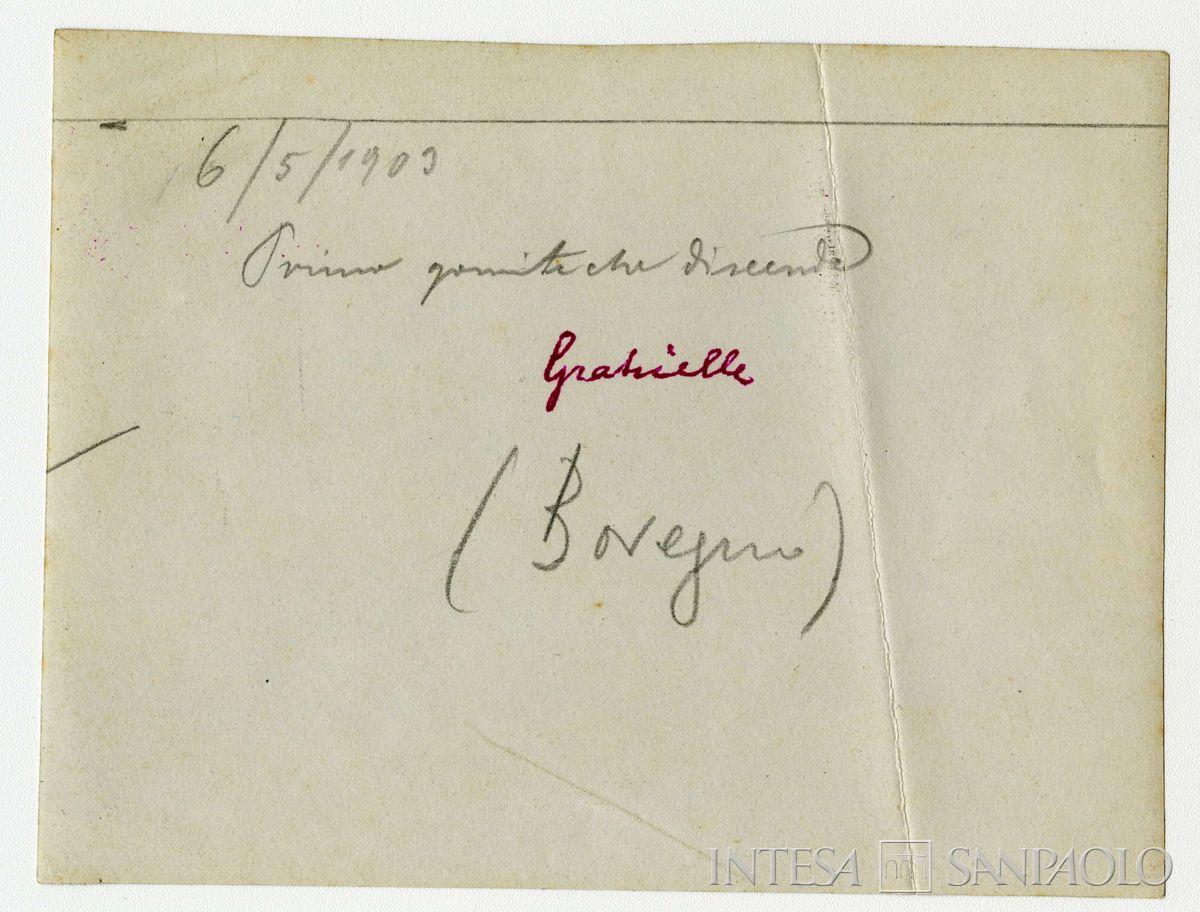 Particolare dell'impianto della miniera di Bovegno, 6 maggio 1900 (fotografo sconosciuto), verso