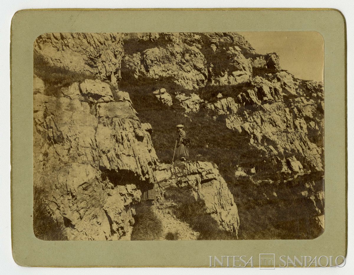 Ester Nogara sul Resegone, 21 ottobre 1895 (Giulio Martelli)