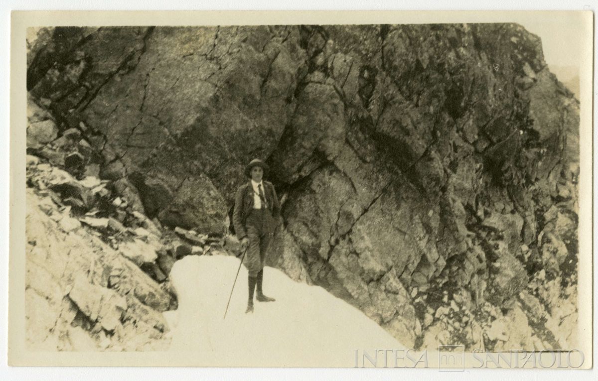 Nogara Josy in montagna, 1918 (fotografo sconosciuto)