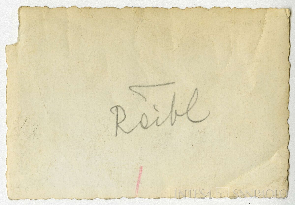 Struttura presso le Cave del Predil (Udine), legate all'attività lavorativa di Johnny Nogara, 1939 (fotografo sconosciuto), verso