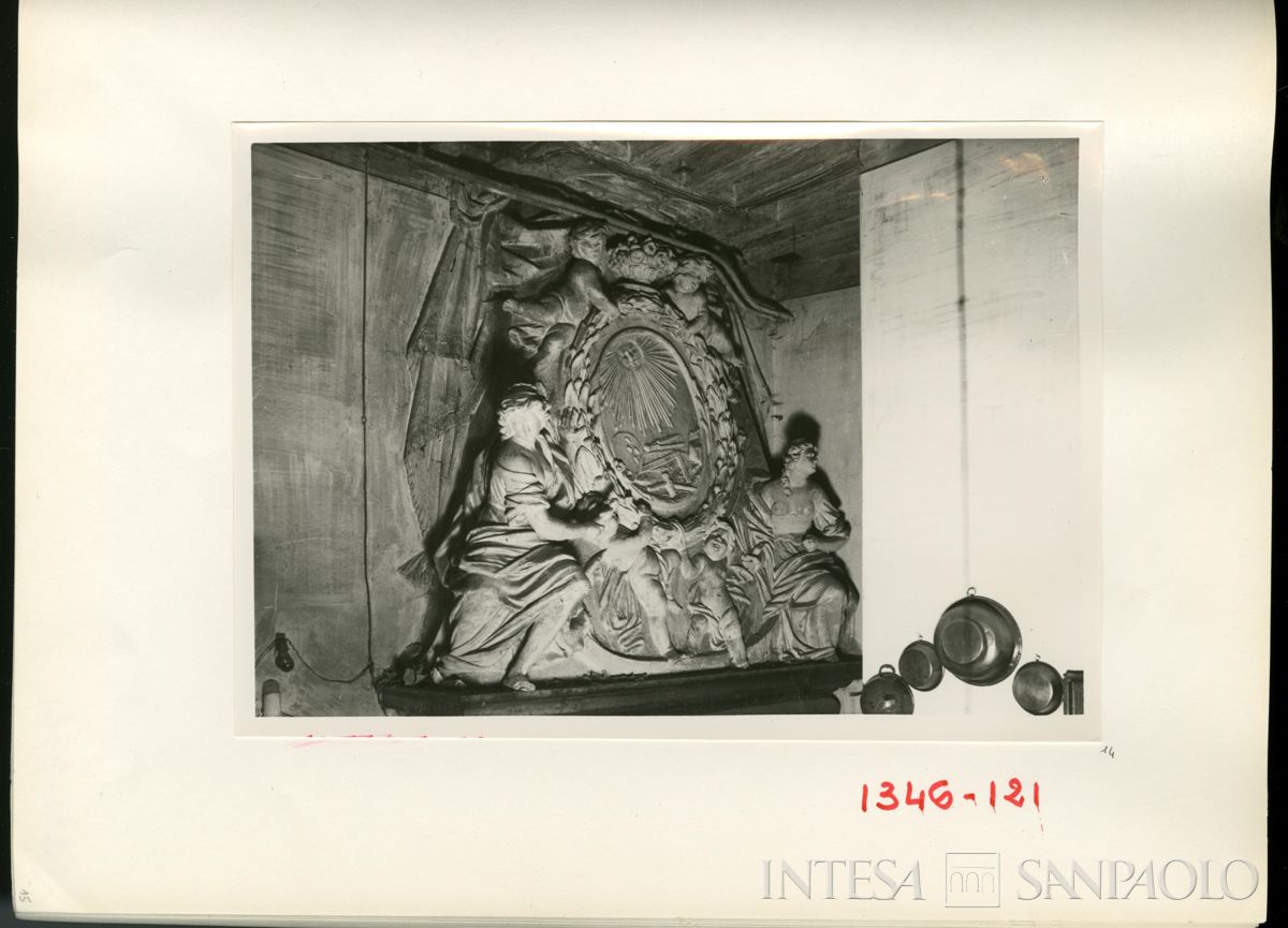 Palazzo Leoni Montanari, decorazione del Camino delle Arti, 1929 (Foto Tapparo & Trentin)