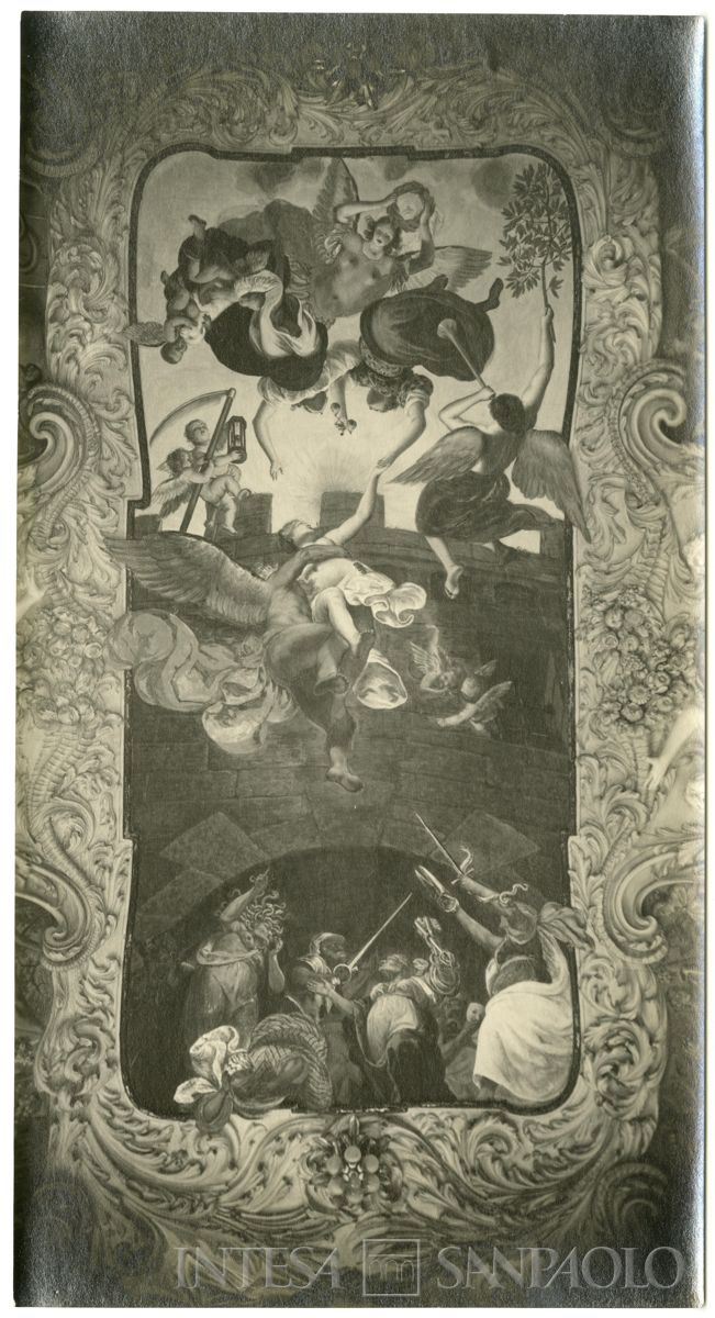 Palazzo Leoni Montanari, affresco "Il trionfo della Verità" di Giuseppe Alberti, 1929 (Foto Tapparo & Trentin)