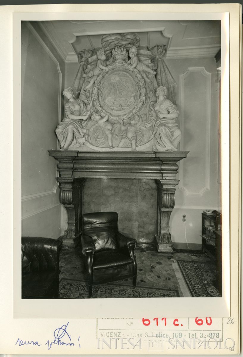 Palazzo Leoni Montanari, Camino delle Arti, 1966 (Foto Tapparo & Trentin)