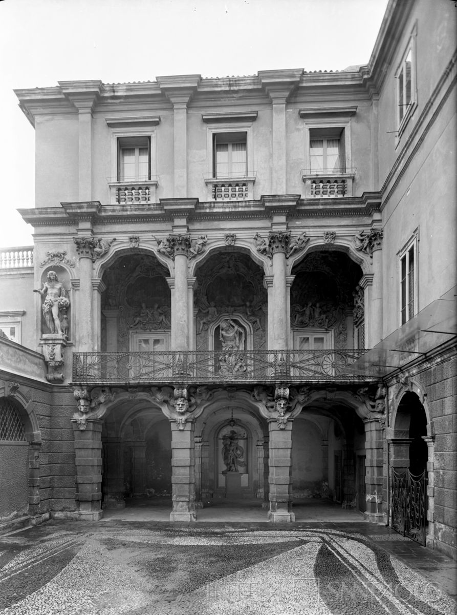 Palazzo Leoni Montanari, Loggia d'Ercole, 1966 (Foto Tapparo & Trentin)