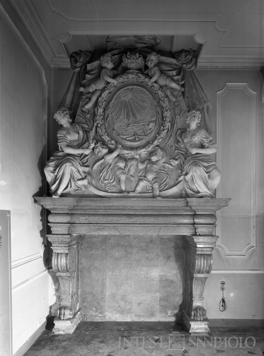 Palazzo Leoni Montanari, Camino delle Arti, 1966 (Foto Tapparo & Trentin)