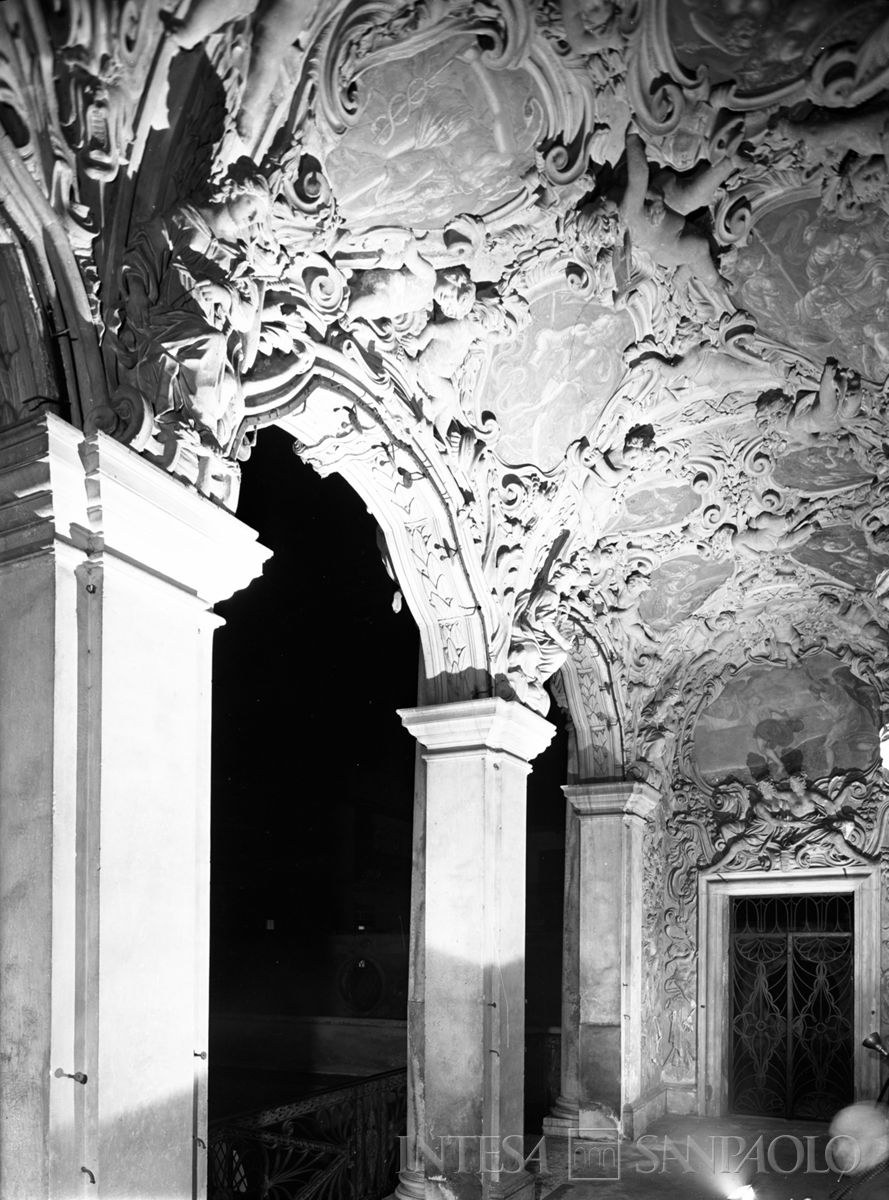 Palazzo Leoni Montanari, primo piano della Loggia d'Ercole, 1956-1976 (Foto Tapparo & Trentin)