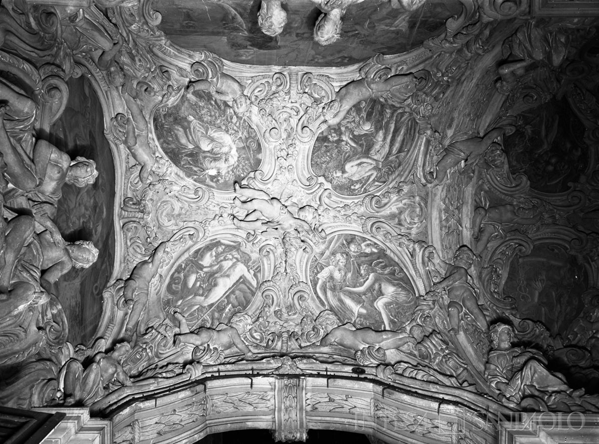 Palazzo Leoni Montanari, primo piano della Loggia d'Ercole, 1956-1976 (Foto Tapparo & Trentin)