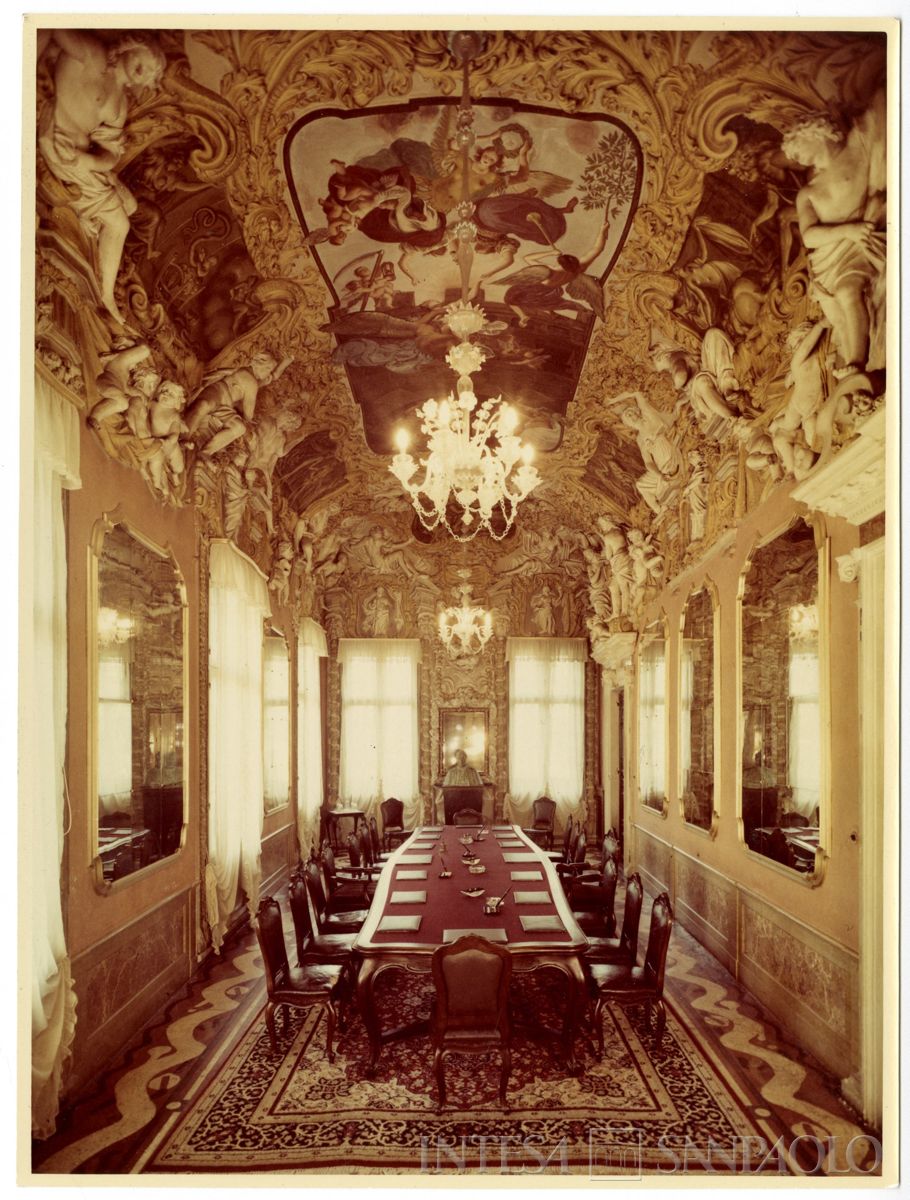 Palazzo Leoni Montanari, Galleria della Verità, anni 1960 (Foto Tapparo & Trentin)
