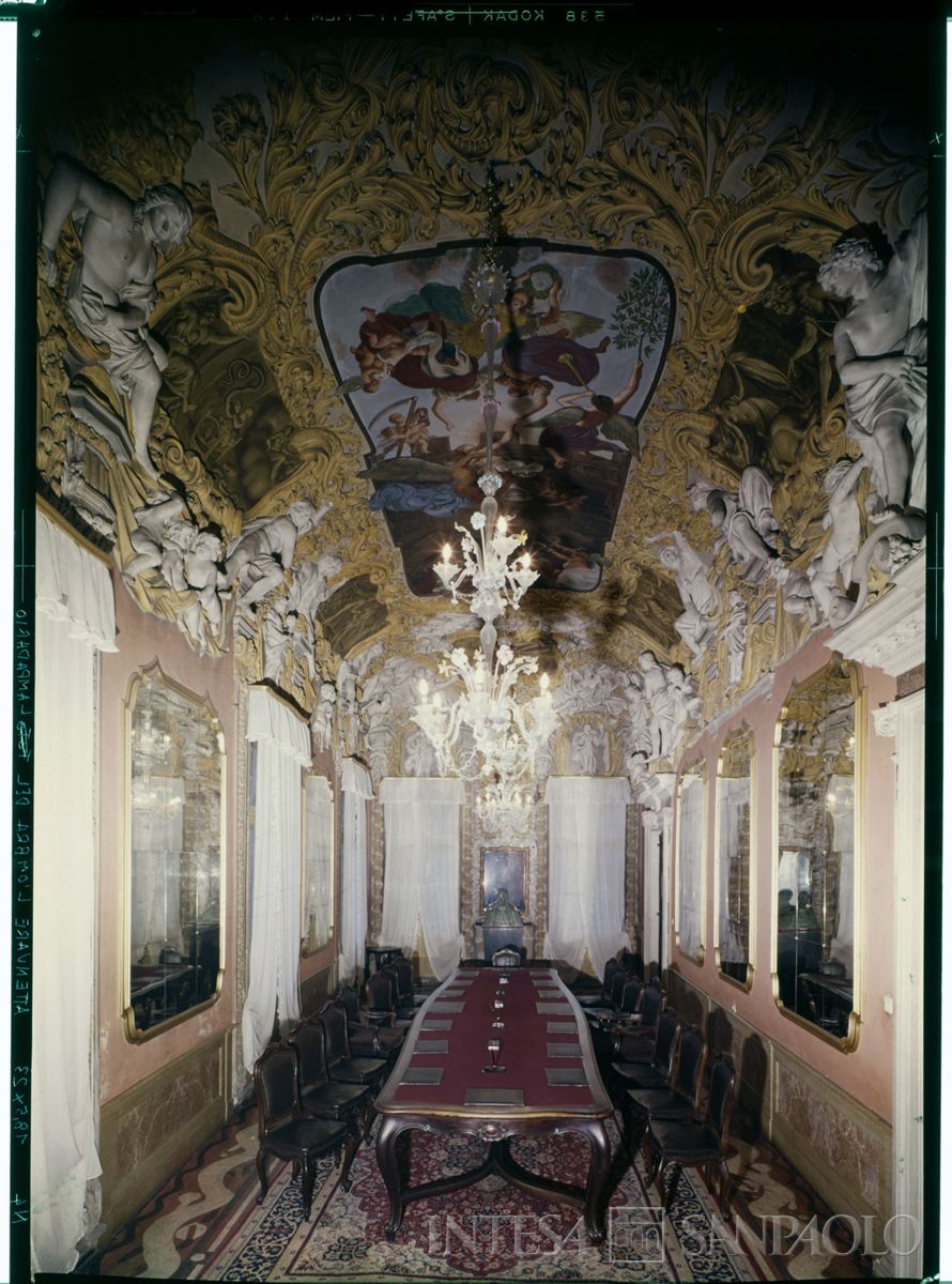 Palazzo Leoni Montanari, Galleria della Verità, anni 1960 (Foto Tapparo & Trentin)