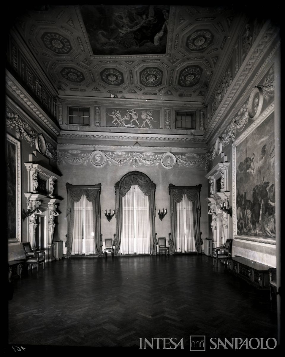Palazzo Leoni Montanari, Salone d'Apollo, 1958 (Foto Tapparo & Trentin)