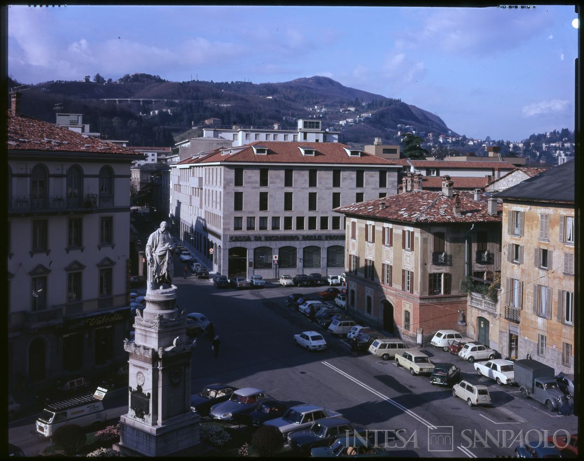 Cariplo, veduta dall'alto della Sede di Como, 1972 (Elle2)