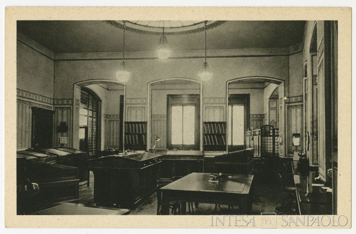 Cariplo, back office della Sede di Lecco, 1929 (D.Valsecchi)