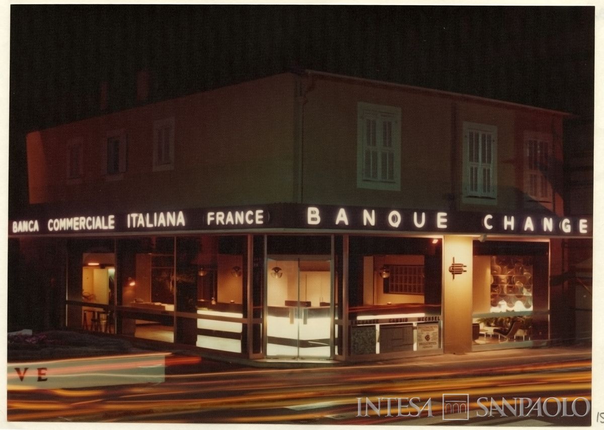 Banca Commerciale Italiana (France), Monte Carlo: filiale, 1960-1970 (fotografo sconosciuto)