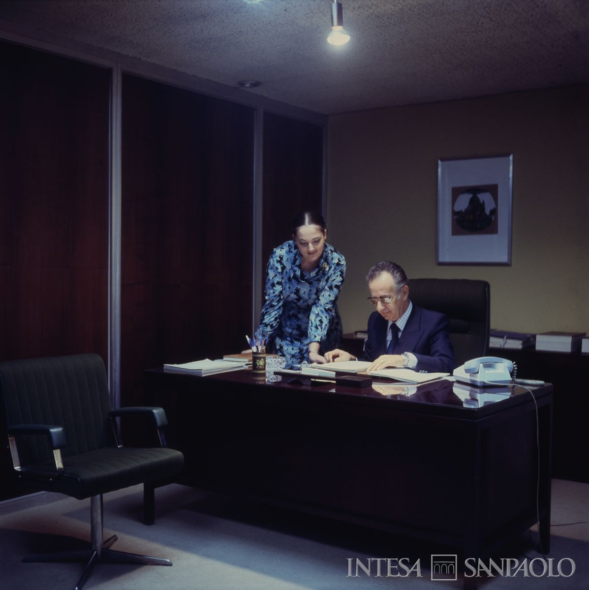 BCI,  Atene: ufficio di rappresentanza di Mitropoleos Street 3, 1975-1978 (fotografo sconosciuto)