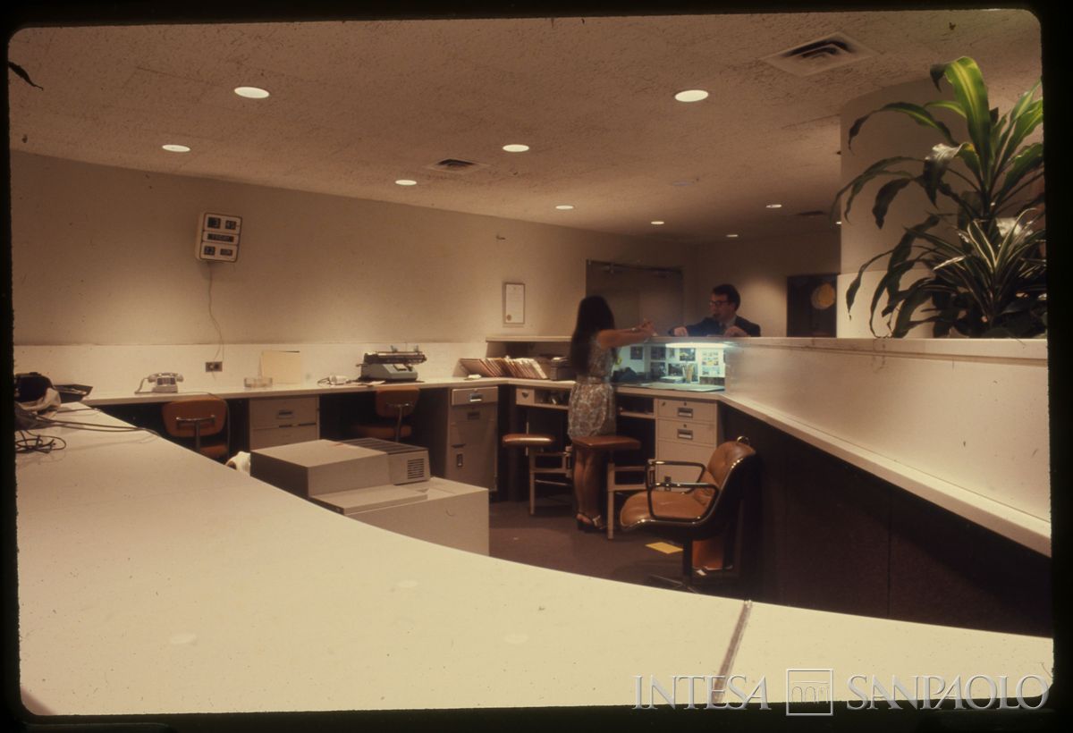 Banca Commerciale Italiana, New York: filiale di [One William Street], 1980-1984 (fotografo sconosciuto)