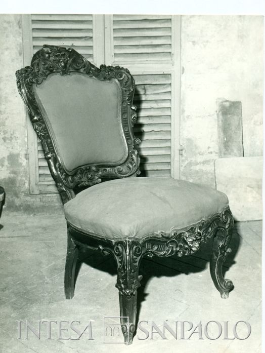 Sede regionale IMI a Venezia, Palazzo Contarini Corfù. Proposte di arredamento antico, 1965 (fotografo sconosciuto)