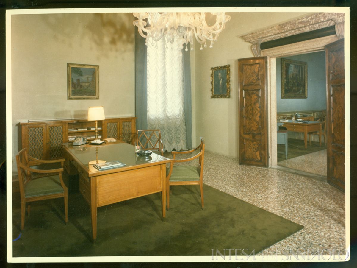 Sede regionale IMI a Venezia, Palazzo Contarini Corfù, 1965 circa (Giacomelli)