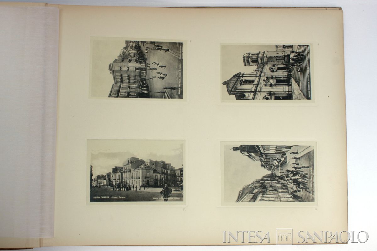 Album sul terremoto di Messina e Reggio Calabria. Scorci di Reggio Calabria prima del terremoto del 28 dicembre 1908 (Biagio Giarmoleo editore)