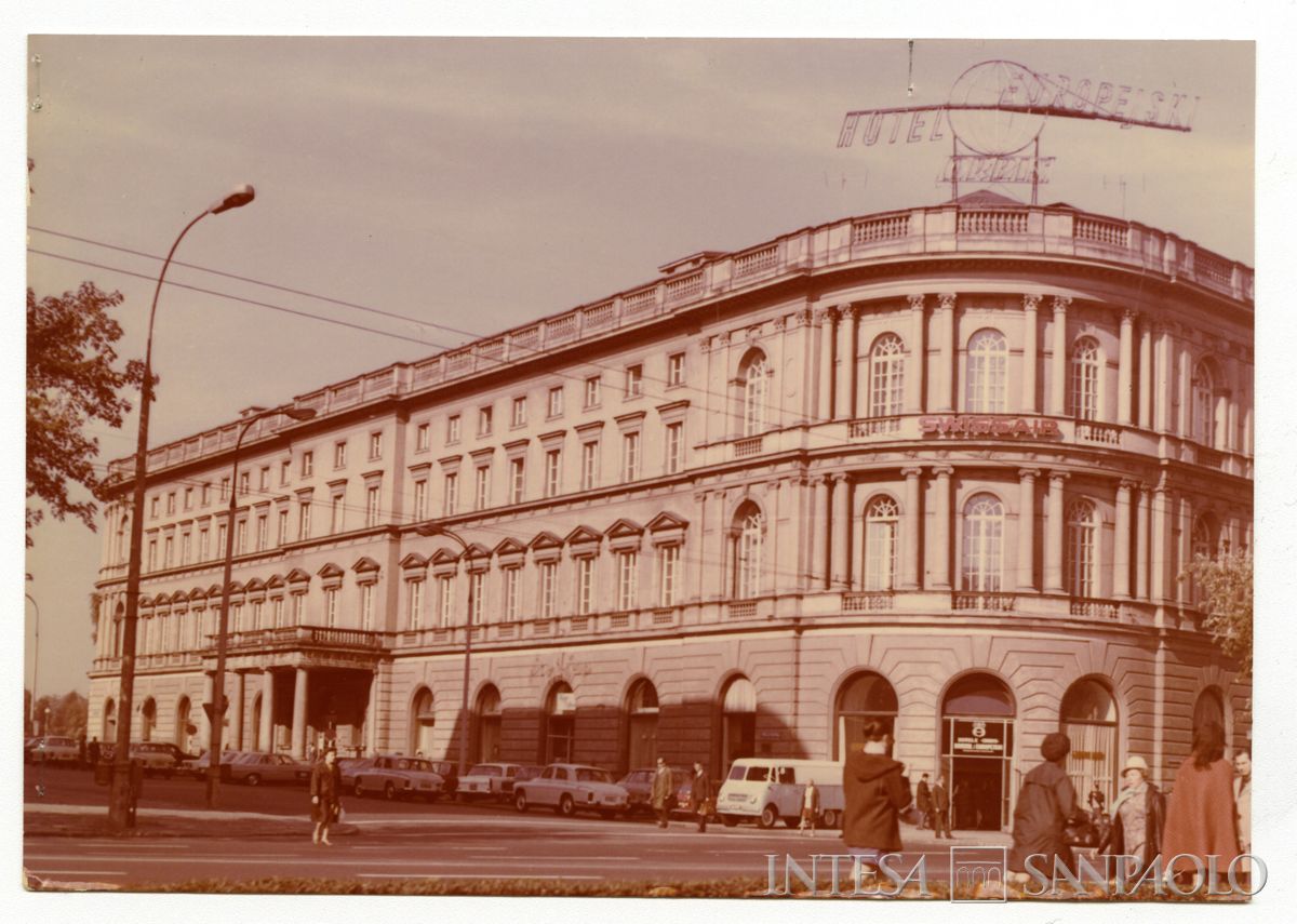 BCI, Varsavia: ufficio di rappresentanza di Hotel Europejski , 1974 (foto di E. Paszkowska)