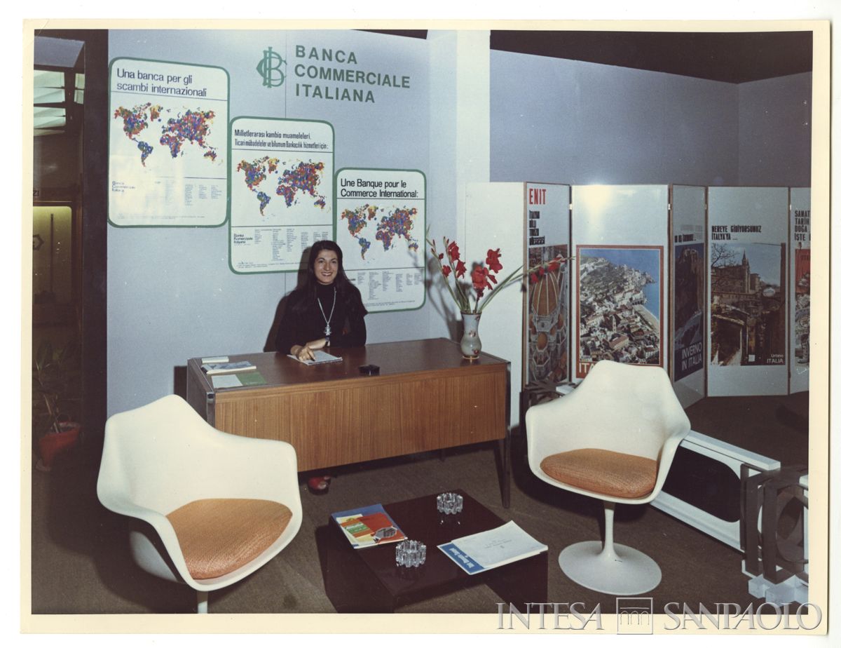 BCI, Izmir: stand alla Fiera Internazionale, 1973 (fotografo sconosciuto)