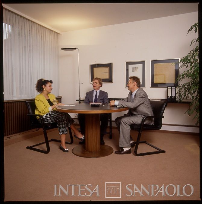 BCI, Francoforte sul Meno: filiale di Bockenheimer Landstrasse 23, 1988 (fotografo sconosciuto)