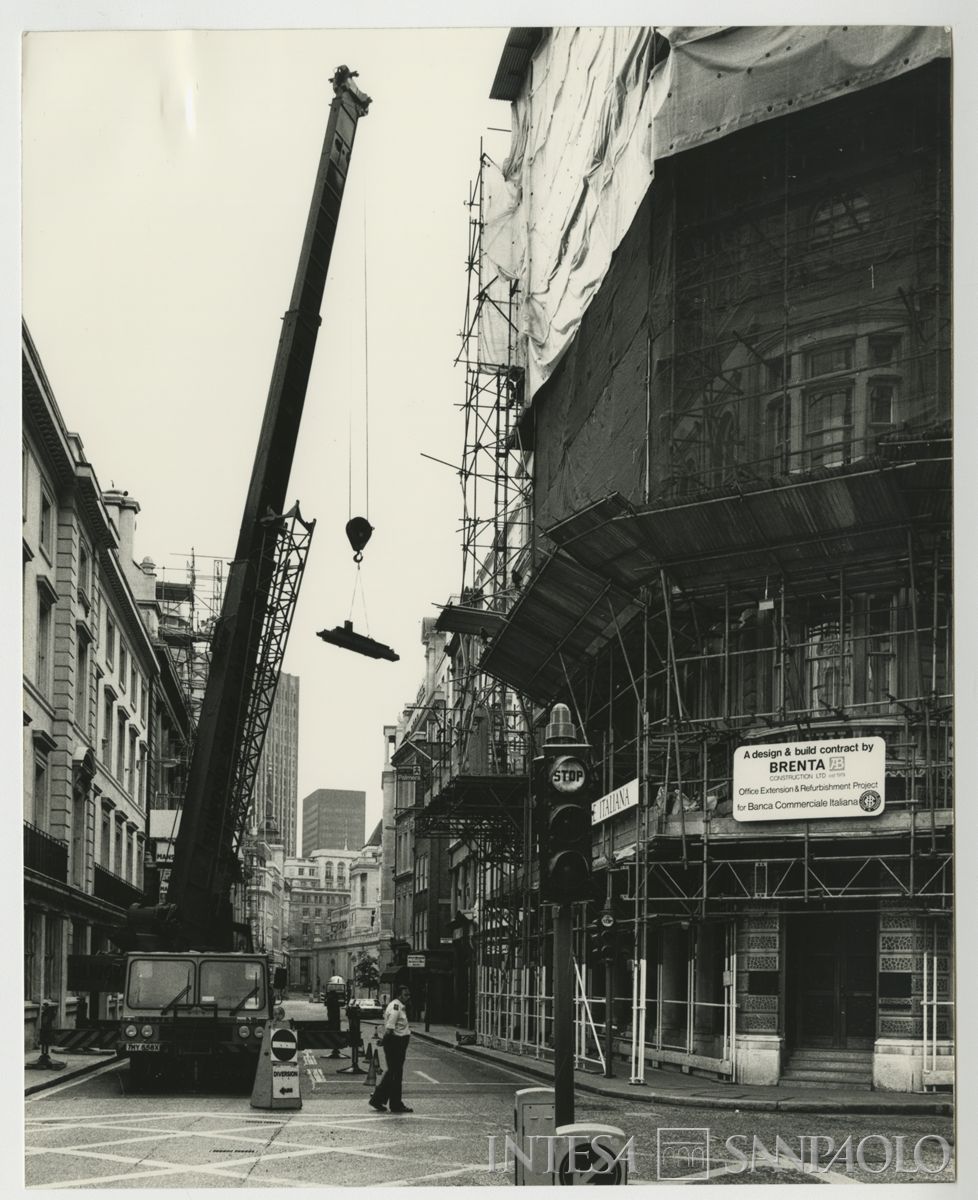 BCI, Londra: filiale di Gresham Street 42, 1983 (fotografo sconosciuto)