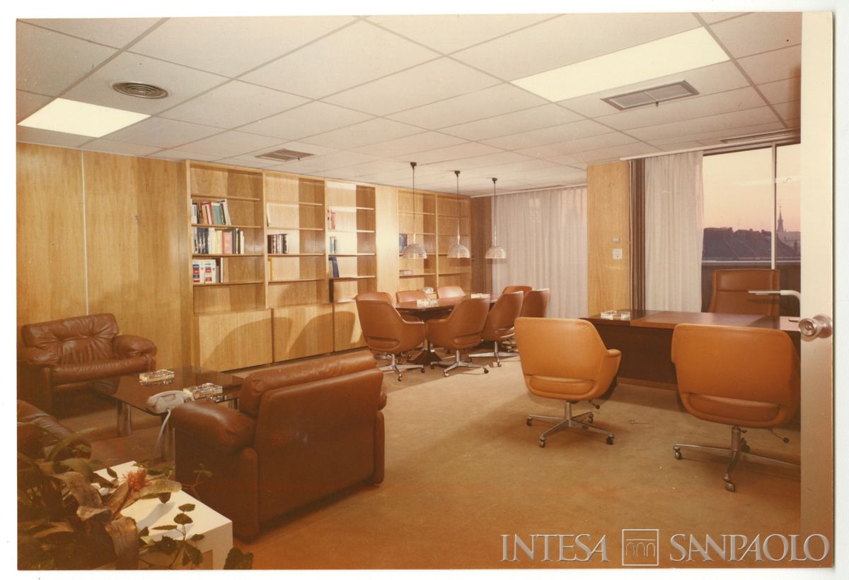 BCI, Madrid: ufficio di rappresentanza di Calle Almagro 34, 1980-1983 (foto Armiño)