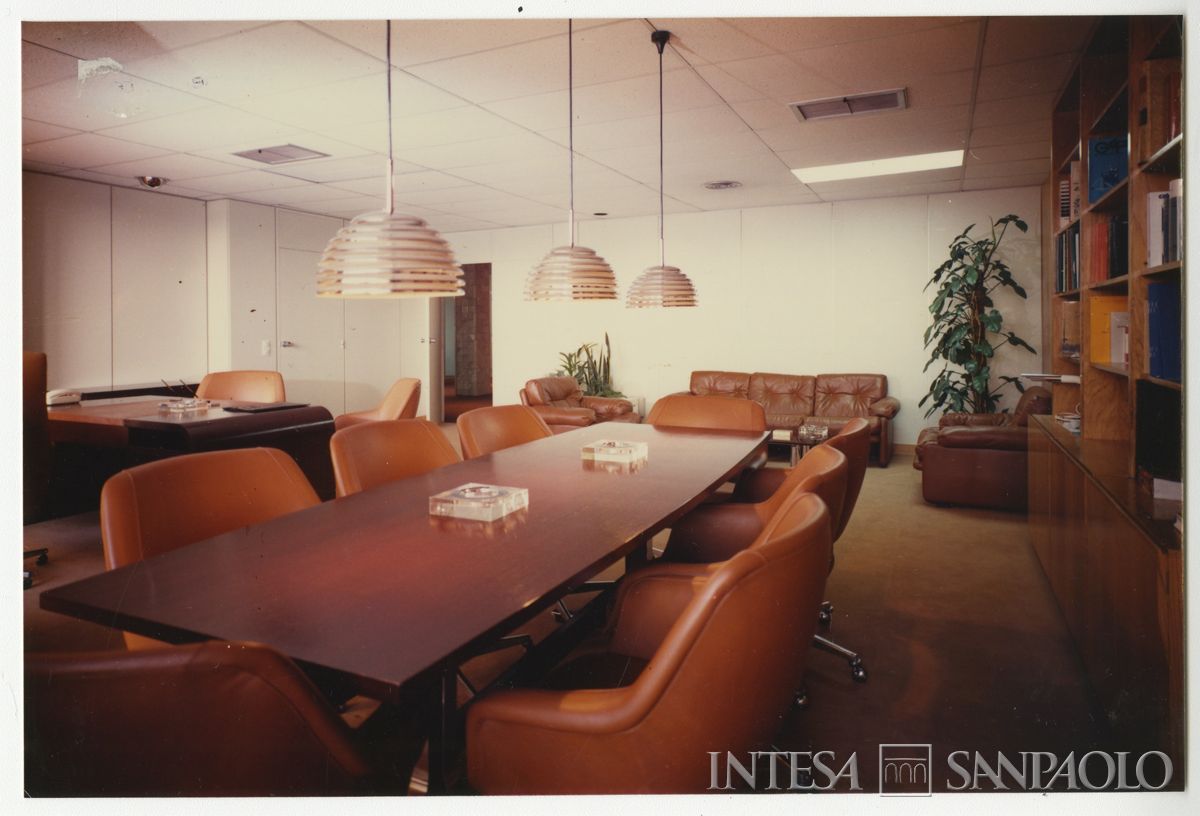 BCI, Madrid: ufficio di rappresentanza di Calle Almagro 34, 1980-1983 (foto Armiño)