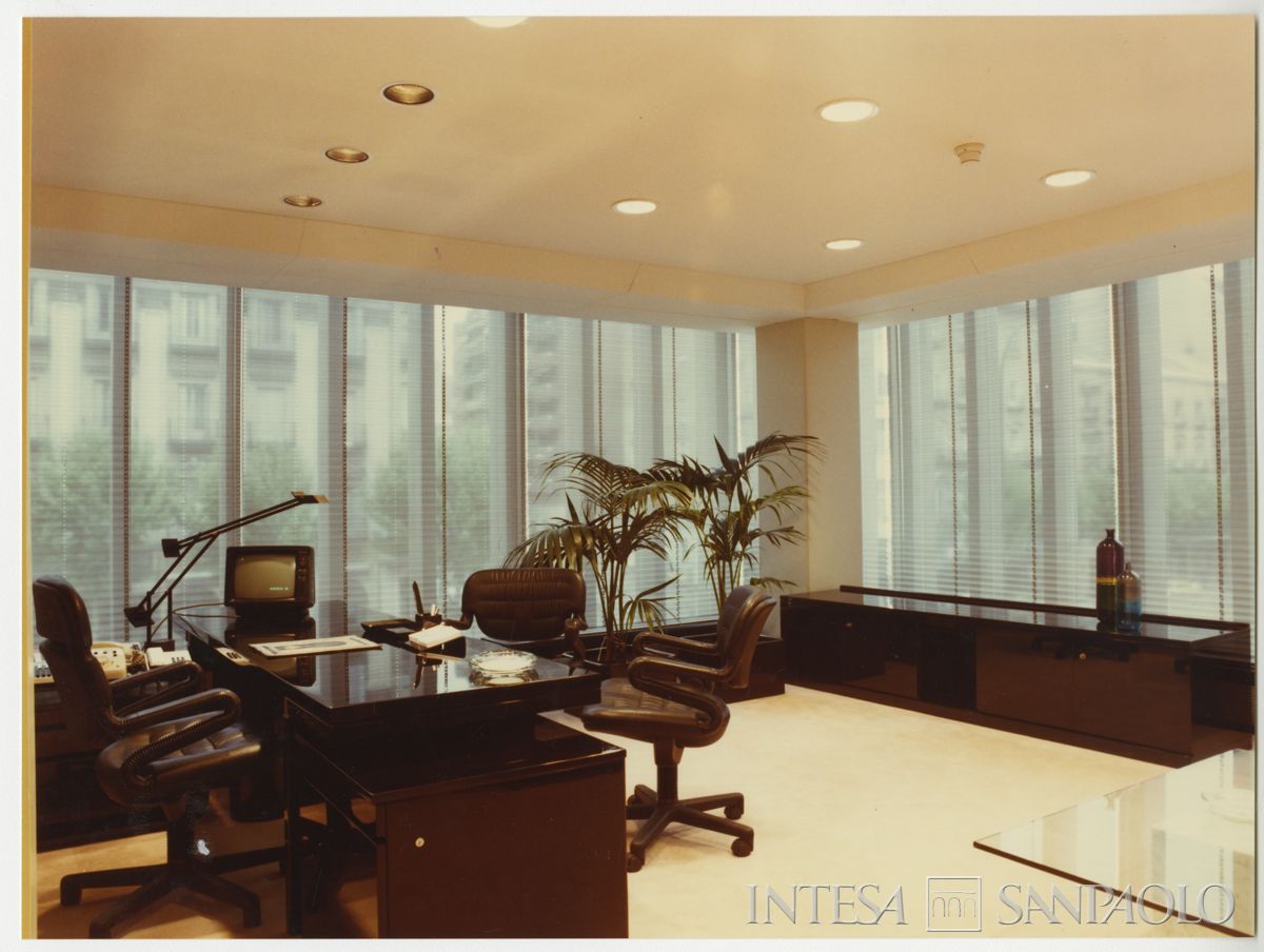 BCI, Madrid: filiale di Calle Serrano 67, 1984 (foto di E. Rodriguez)