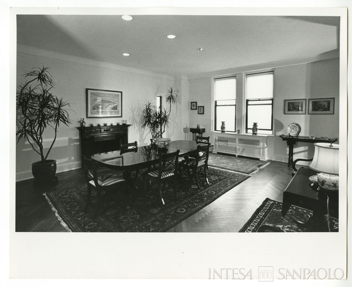 BCI, New York: appartamento in locazione al direttore in 988 Fifth Avenue, post 1983 (foto di Santi Visalli)