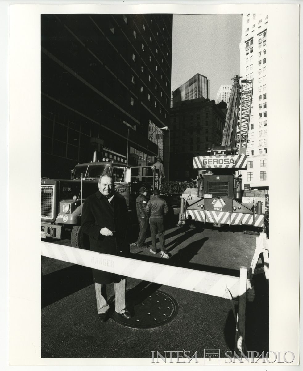 BCI, New York: filiale di One William Street, 30 dicembre 1982 (foto di Santi Visalli)