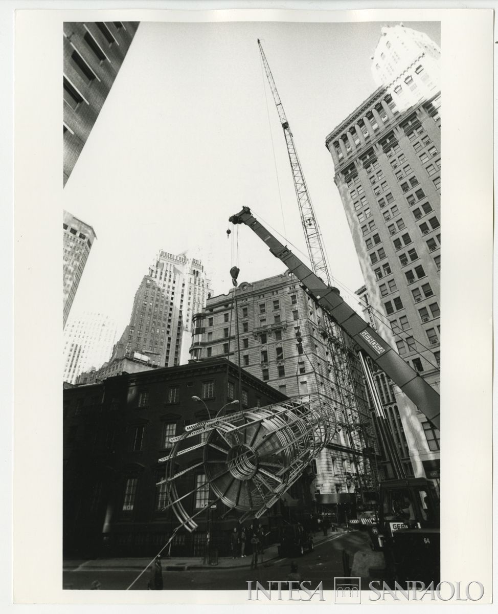 BCI, New York: filiale di One William Street, 30 dicembre 1982 (foto di Santi Visalli)