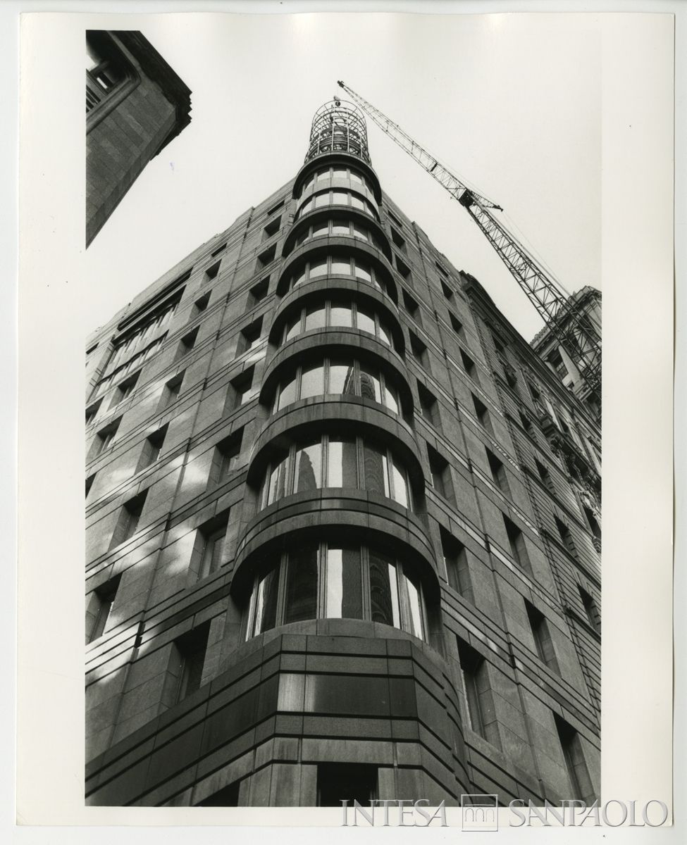 BCI, New York: filiale di One William Street, 30 dicembre 1982 (foto di Santi Visalli)