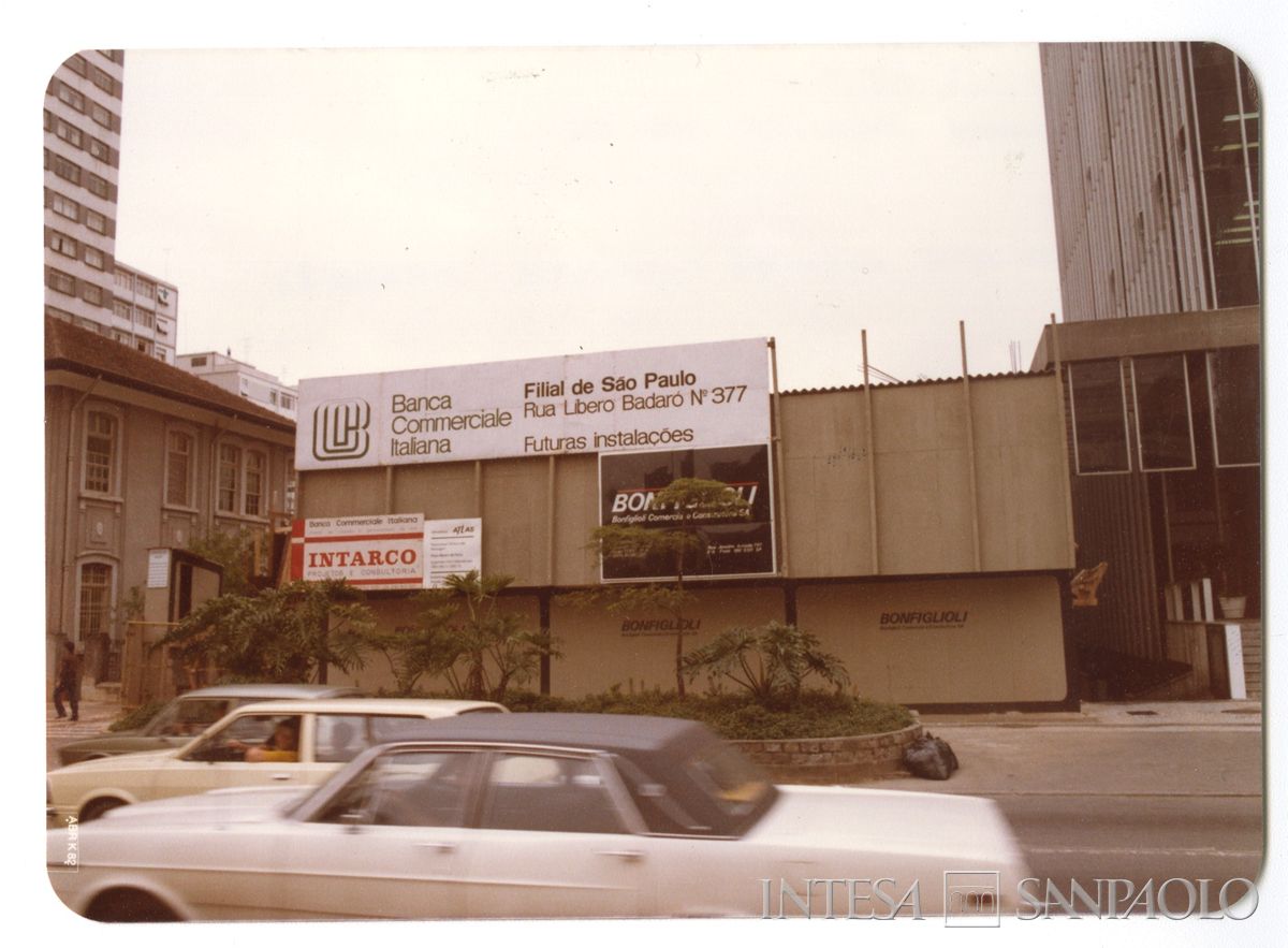 BCI, San Paolo: filiale di Avenida Paulista 407, marzo - aprile 1982 (fotografo sconosciuto)