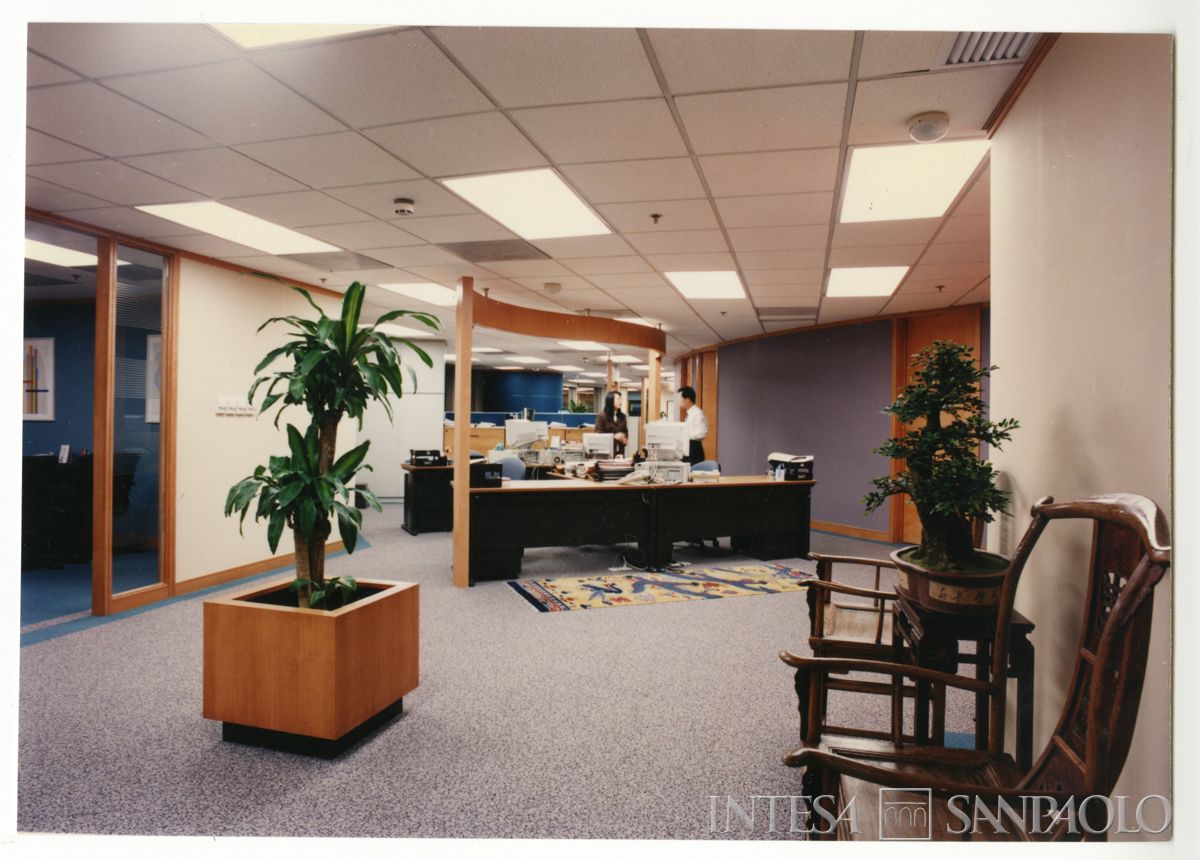 BCI, Shanghai: filiale di China Merchants Tower, Lujiazui Road 66, 1997-1998 (fotografo sconosciuto)