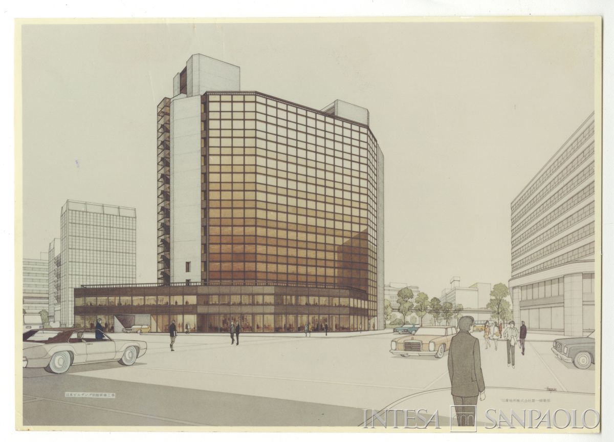 BCI, Tokyo: filiale di Nippon Building Annex 7-1, Ohtemachi 2-chome, 1972 (fotografo sconosciuto)