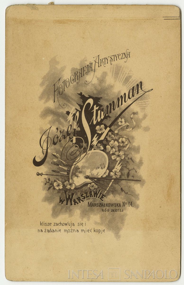 Toeplitz Lodovico ritratto in studio fotografico a mezzo busto, 1903 - 1910 (Jòzef Stumman)