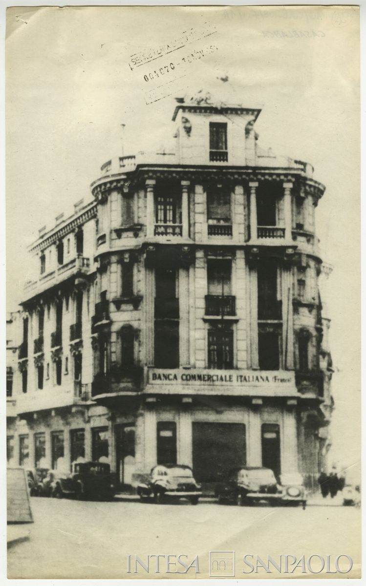 Banca Commerciale Italiana (France), Casablanca: succursale di Rue Guynemer 65, 1950-1954 (fotografo sconosciuto)