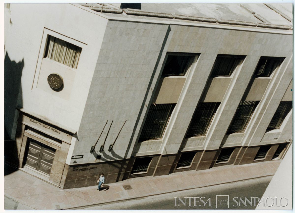 Banco Sudameris S.A., Montevideo: sede, 1979 (fotografo sconosciuto)