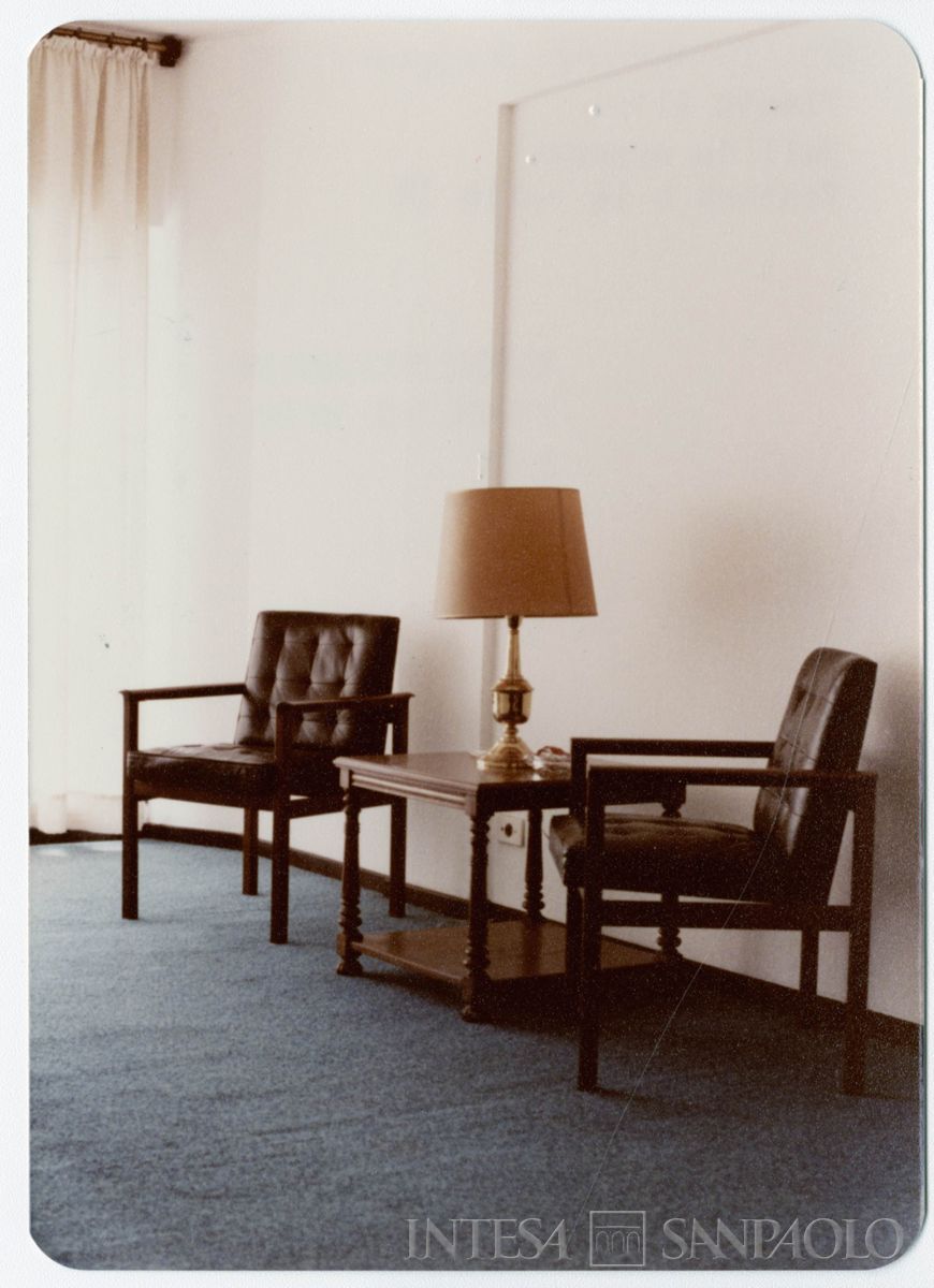 Banco Sudameris S.A., Punta del Este: agenzia di Calle 31 638, 1981(fotografo sconosciuto)