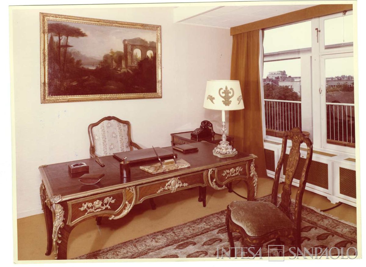 Cariplo, Bruxelles: ufficio di rappresentanza di Square de Meeûs 14, 1963-1968 (foto di Les frères Némerlin)