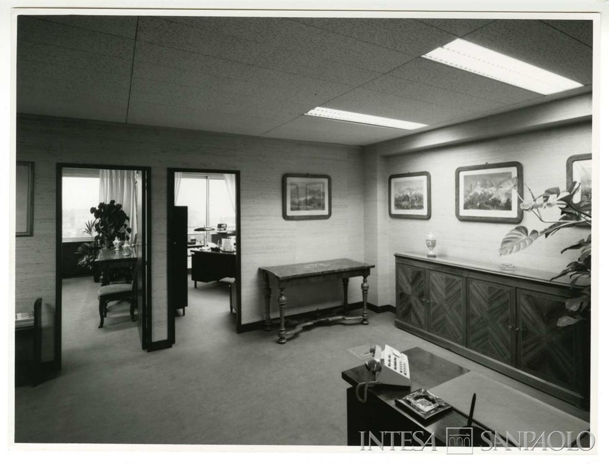 Cariplo, Bruxelles: ufficio di rappresentanza di [Avenue Louise, 327], 1973-1992  (foto di Les frères Némerlin)