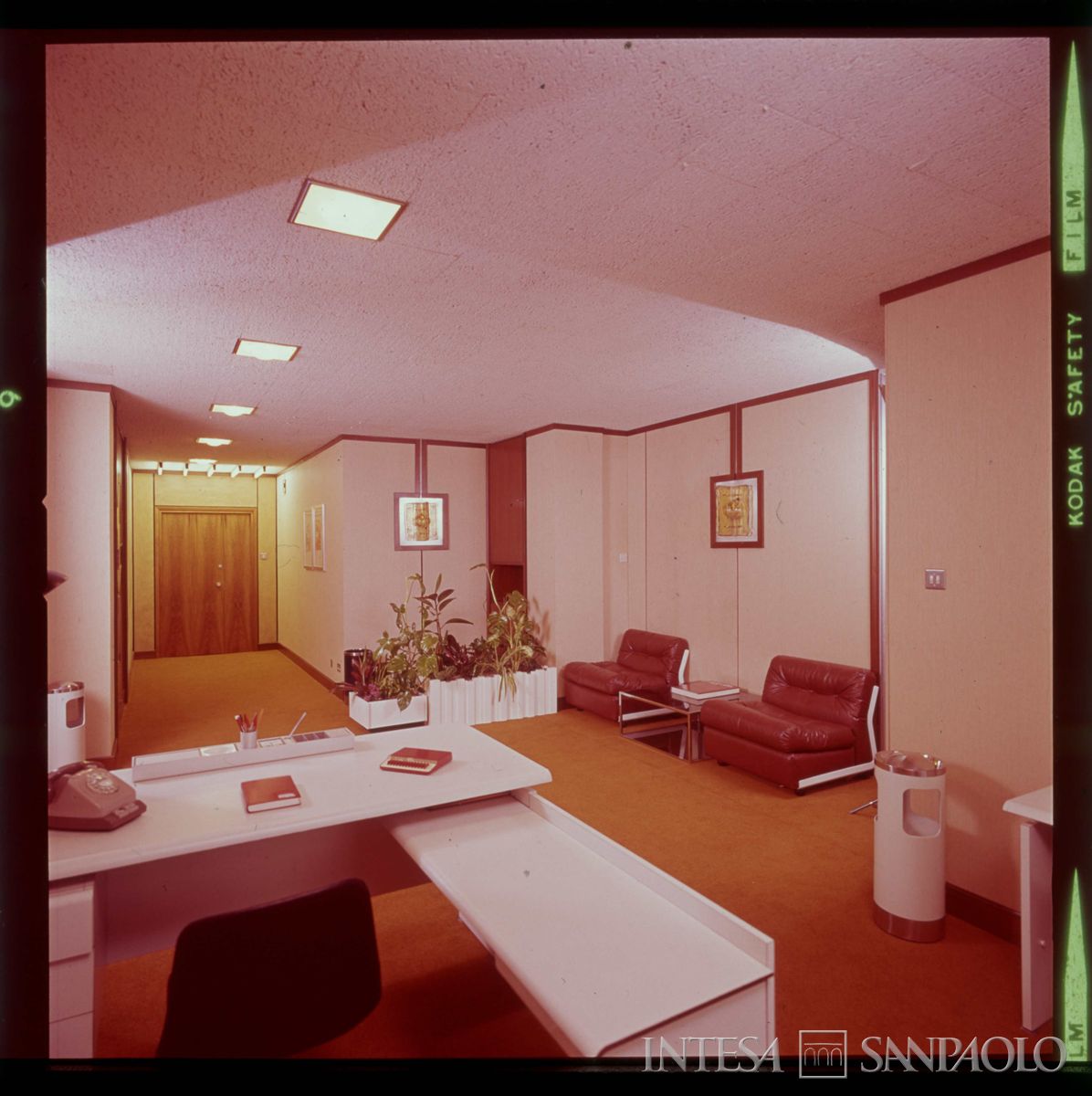 Cariplo, Londra: ufficio di rappresentanza di Cunard House - Leadenhall Street 88, 1974-1981 (fotografo sconosciuto)