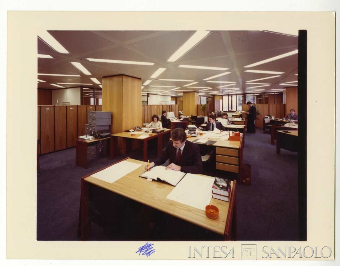 Cariplo, Londra: filiale di Bishopsgate 6, 1981-1988 (fotografo sconosciuto)