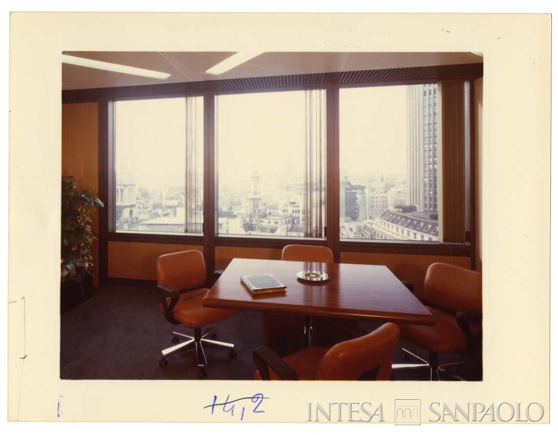 Cariplo, Londra: filiale di Bishopsgate 6, 1981-1988 (fotografo sconosciuto)